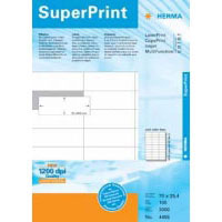 Herma Labels white 70x25,4 SuperPrint 3300 pcs. (4455)